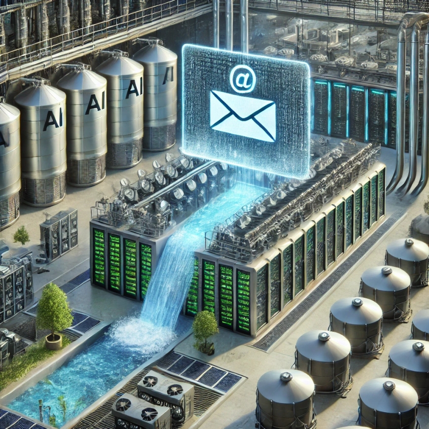 Quando l'IA prosciuga il pianeta, il consumo idrico delle tecnologie emergenti