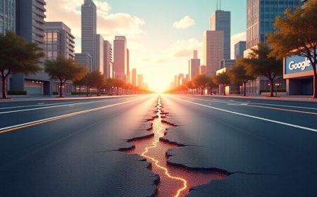 L'asfalto che si rigenera da solo, così l'AI di Google vuole eliminare le buche