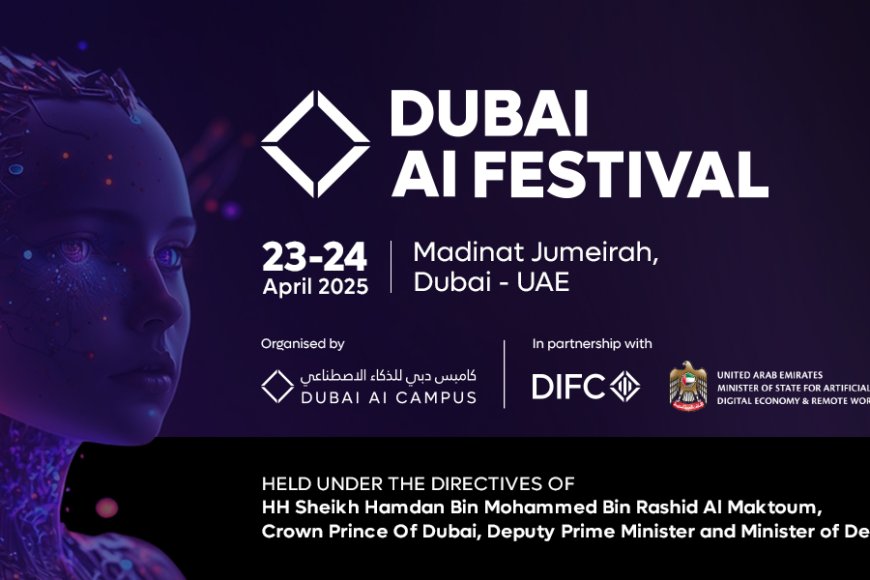 Locandina Dubai AI Festival