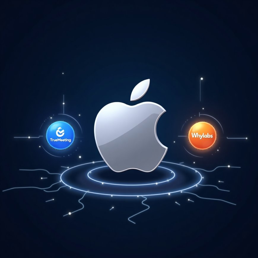 Apple investe su AI e realtà mista: acquisite TrueMeeting e WhyLabs