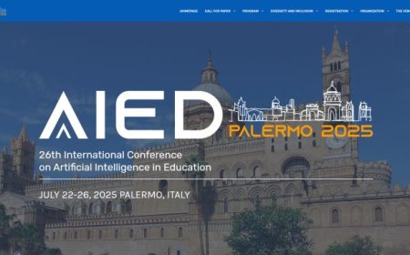 AIED 2025: L'IA che trasforma l'educazione scolastica sbarca a Palermo