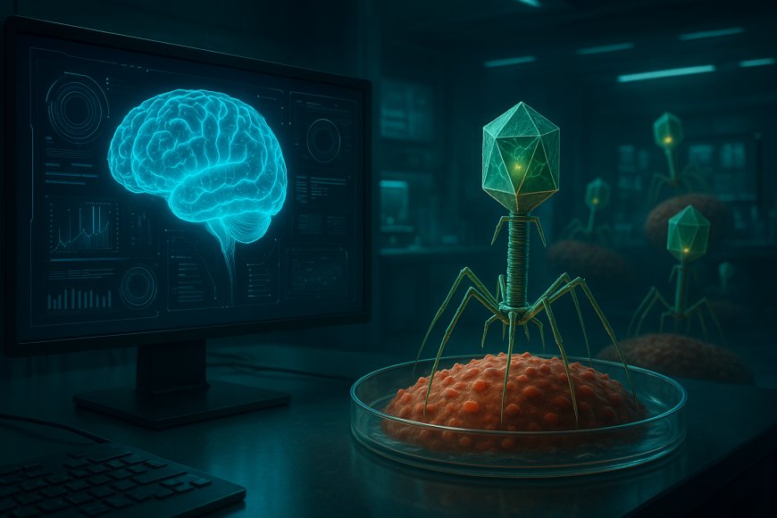 Intelligenza artificiale e virus su misura: una nuova arma contro i super batteri