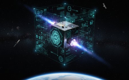 Un satellite manovra in orbita sotto controllo completo dell'intelligenza artificiale per la prima volta