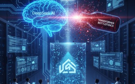 DeepSeek riscrive le regole della memoria AI. E' la fine del collo di bottiglia Transformer