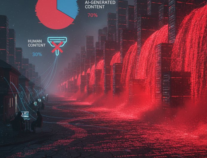 Il sorpasso: sul web il testo della macchina è più abbondante di quello umano