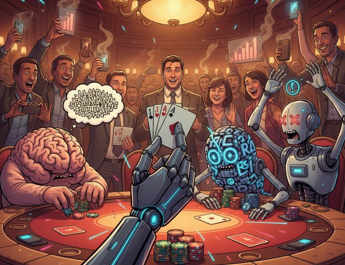 La macchina al tavolo da poker... l'AI strategica umilia i modelli conversazionali