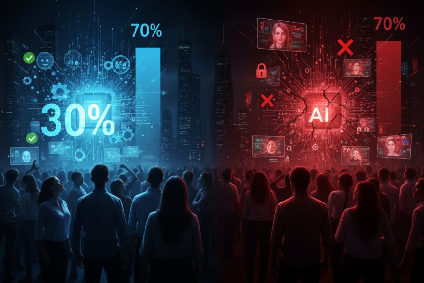 La fiducia nell’intelligenza artificiale cala nel mondo