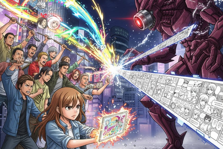 I fumettisti giapponesi contro l’intelligenza artificiale: difendere la creatività nell’era dei modelli generativi