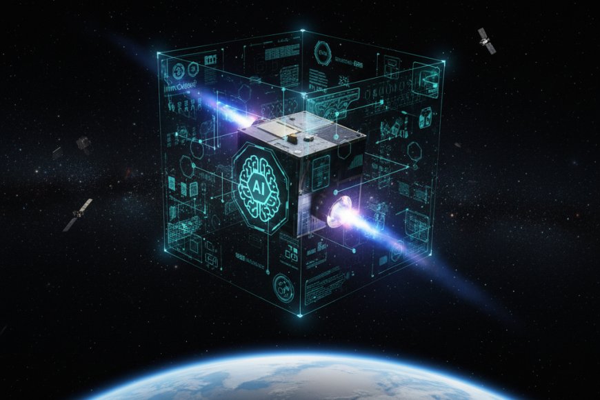 Un satellite manovra in orbita sotto controllo completo dell'intelligenza artificiale per la prima volta