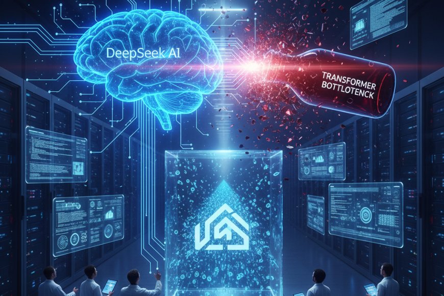 DeepSeek riscrive le regole della memoria AI. E' la fine del collo di bottiglia Transformer