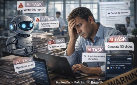 L’illusione dell’efficienza: quando l’intelligenza artificiale ti fa lavorare di più invece che di meno