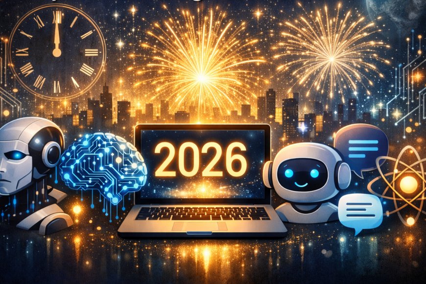 Otto intelligenze artificiali, otto auguri per il 2026