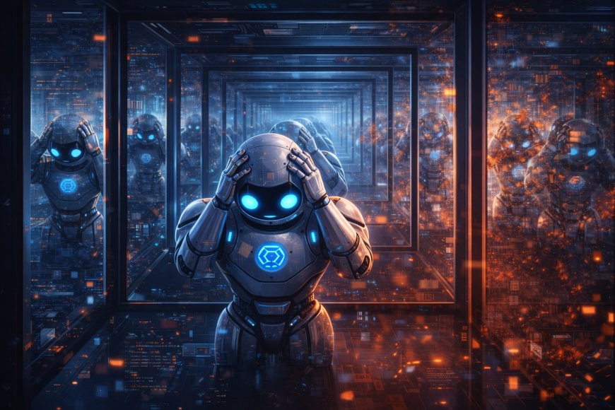 Il declino dell'intelligenza artificiale intrappolata nel riflesso di se stessa