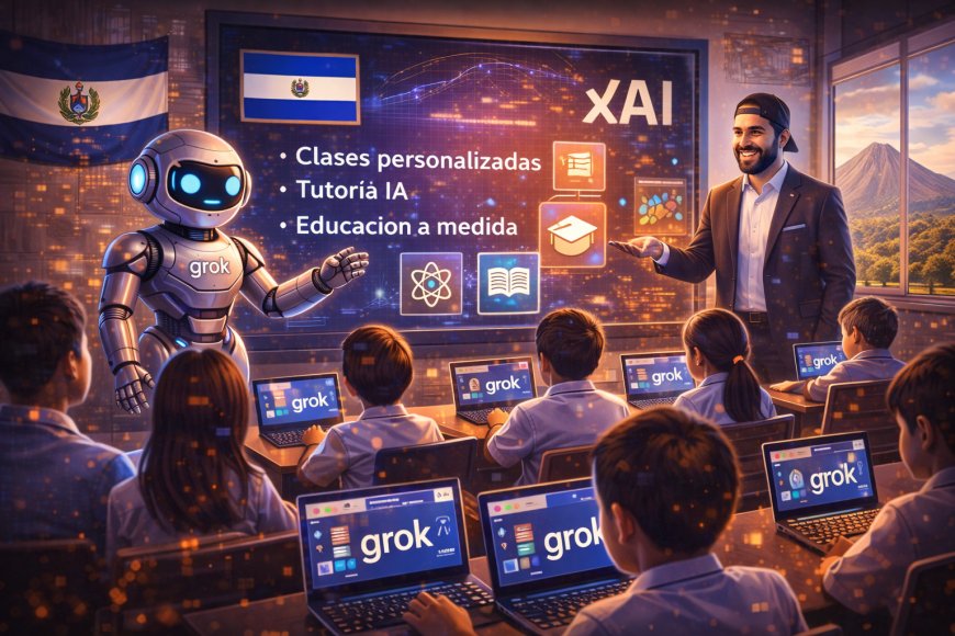 Il laboratorio salvadoregno e la scommessa di Grok nelle scuole pubbliche