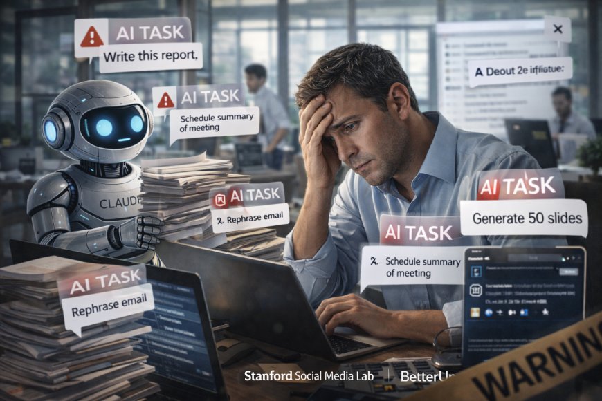 L’illusione dell’efficienza: quando l’intelligenza artificiale ti fa lavorare di più invece che di meno