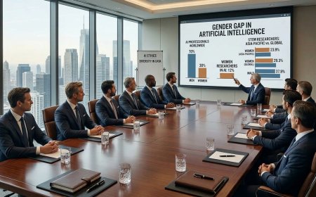 Nel settore dell’intelligenza artificiale solo tre professionisti su dieci sono donne