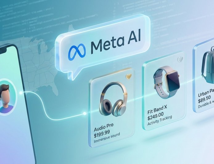 Meta AI sfida i giganti: arrivano i consigli per lo shopping nel chatbot