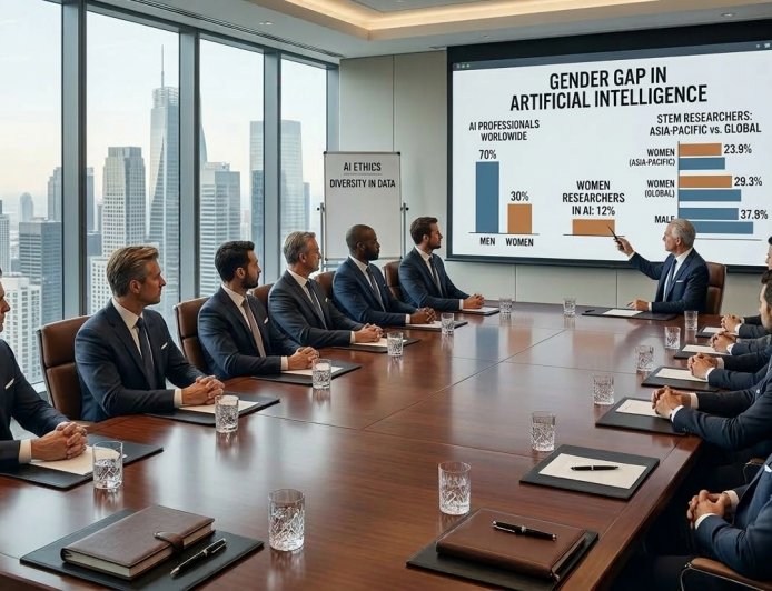 Nel settore dell’intelligenza artificiale solo tre professionisti su dieci sono donne