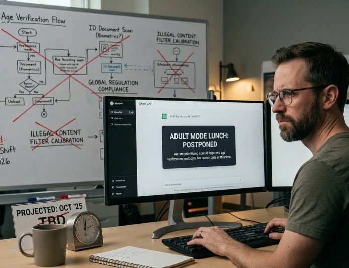 L'Adult Mode di ChatGPT può attendere: dietro il rinvio non c'è solo la prudenza
