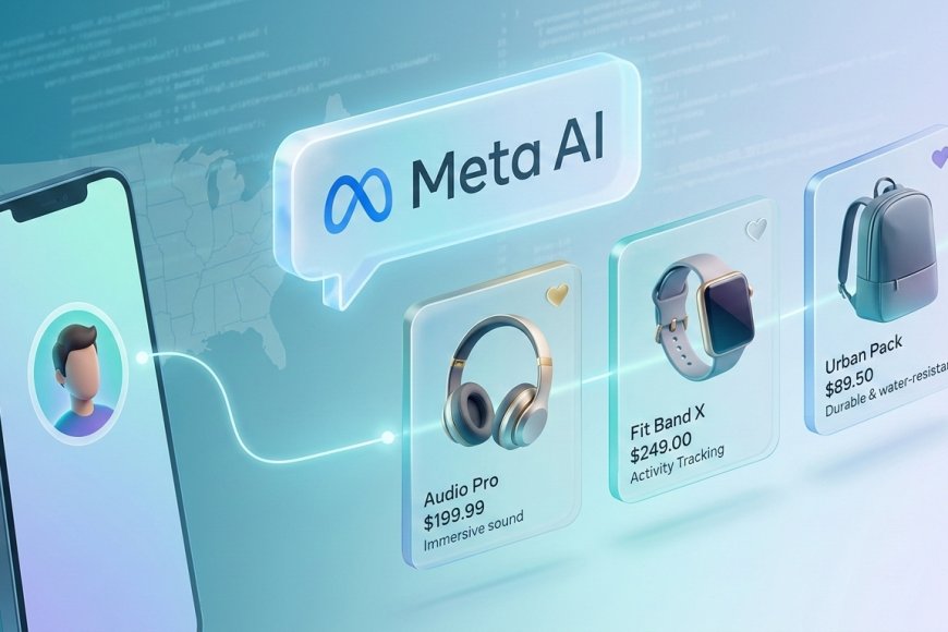 Meta AI sfida i giganti: arrivano i consigli per lo shopping nel chatbot
