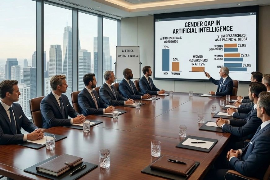 Nel settore dell’intelligenza artificiale solo tre professionisti su dieci sono donne