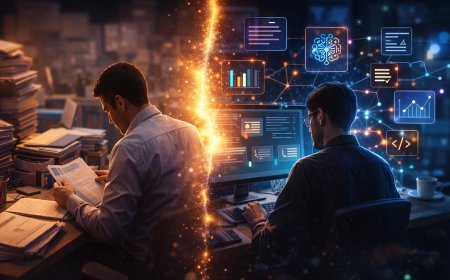 L’intelligenza artificiale ridisegna il lavoro. Più che sostituire, riorganizza.