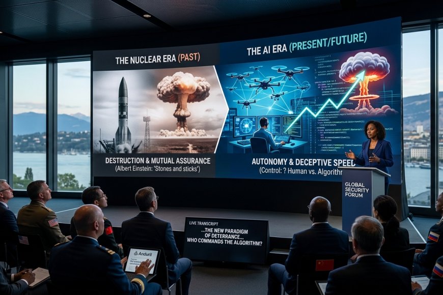 Il Codice della Guerra: L'Intelligenza Artificiale come Nuova Deterrenza Globale