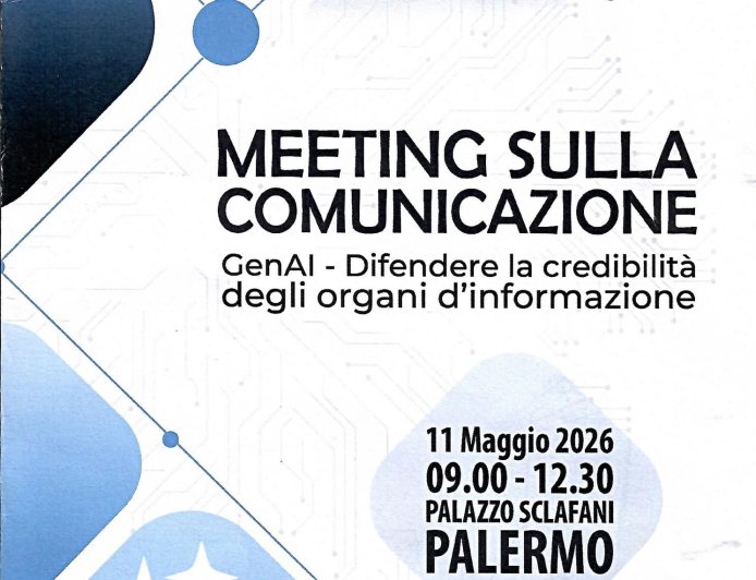 GenAI e informazione, a Palazzo Sclafani il confronto sulla credibilità del giornalismo