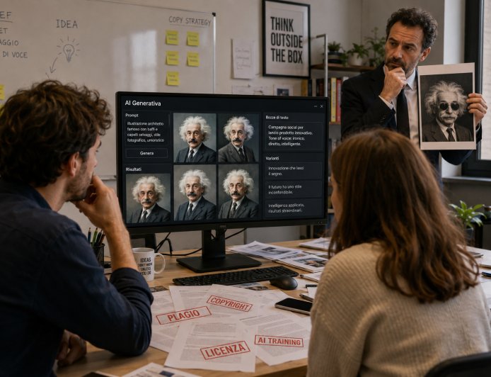 Copyright e intelligenza artificiale tra tutela e rischio plagio