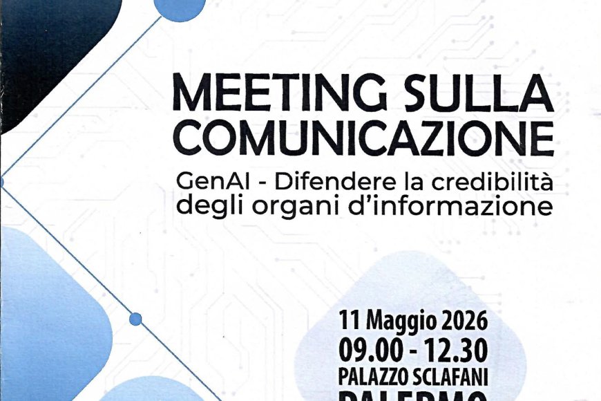 GenAI e informazione, a Palazzo Sclafani il confronto sulla credibilità del giornalismo