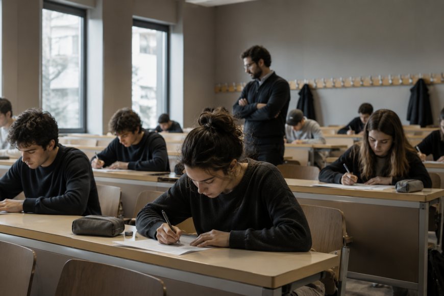 Le università stanno tornando agli esami scritti su carta