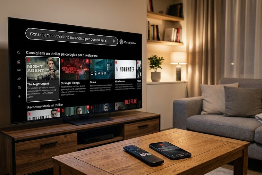 Netflix sperimenta l'AI generativa per migliorare la ricerca di film e serie TV