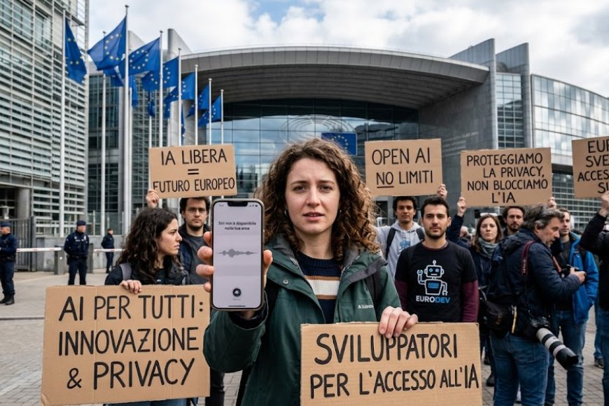 Siri AI resta fuori dall’Europa mentre continua il confronto tra Apple e Bruxelles