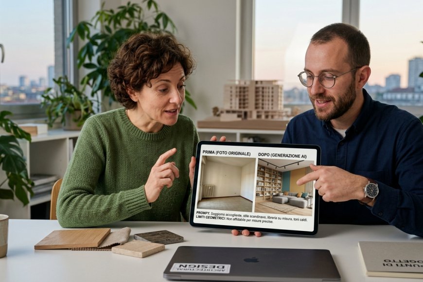 L'intelligenza artificiale nell'interior design: tra democratizzazione visiva e limiti strutturali