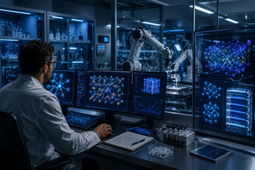 IA e nuovi materiali: database, batterie e laboratori autonomi