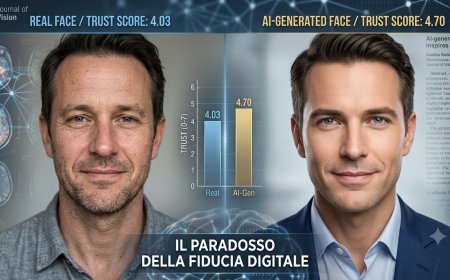 Il paradosso della fiducia visiva: i volti generati dall'IA superano la realtà nel giudizio umano