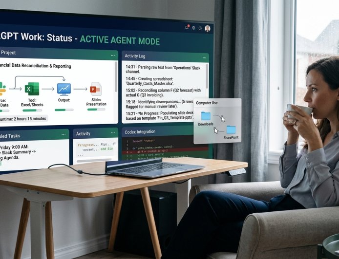 Da Chatbot ad Agente Autonomo: OpenAI Lancia ChatGPT Work